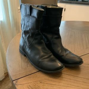 Frye Paige short leather boots